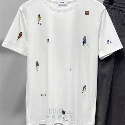 市场上装-T恤-休闲T恤【实拍】