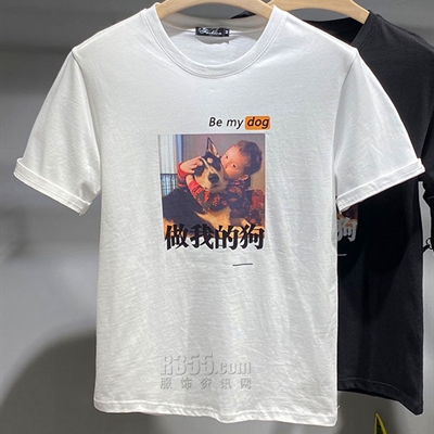 市场上装-T恤-休闲T恤【实拍】