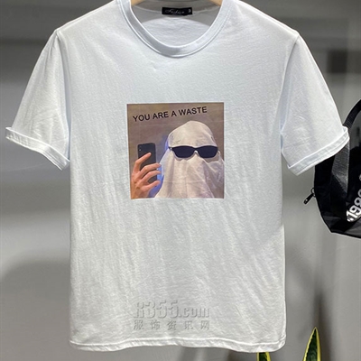 市场上装-T恤-休闲T恤【实拍】