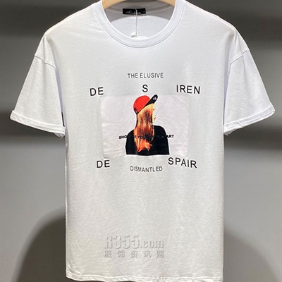 市场上装-T恤-休闲T恤【实拍】