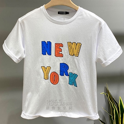 市场上装-T恤-休闲T恤【实拍】