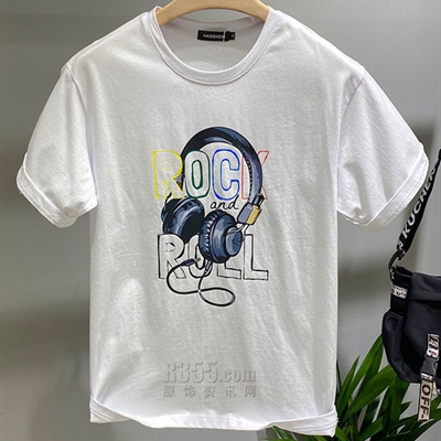 市场上装-T恤-休闲T恤【实拍】