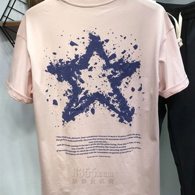 市场上装-T恤-休闲T恤【实拍】