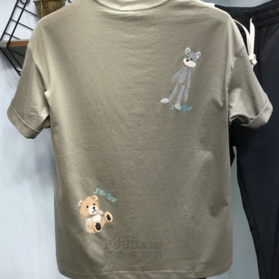 市场上装-T恤-休闲T恤【实拍】