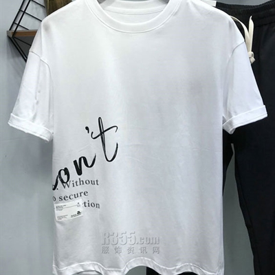 市场上装-T恤-休闲T恤【实拍】