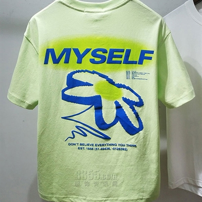 市场上装-T恤-休闲T恤【实拍】