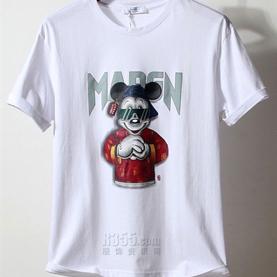 市场上装-T恤-休闲T恤【实拍】