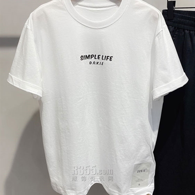 市场上装-T恤-休闲T恤【实拍】