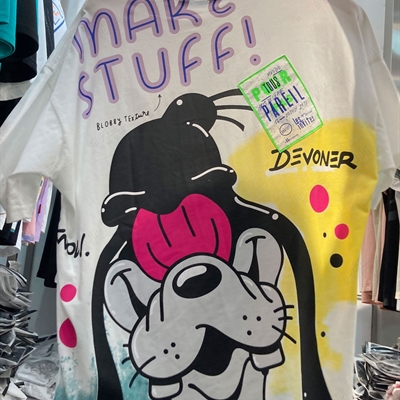 市场上装-T恤-微潮T恤【实拍】