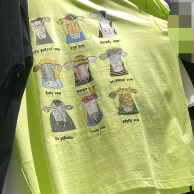 市场上装-T恤-微潮T恤【实拍】