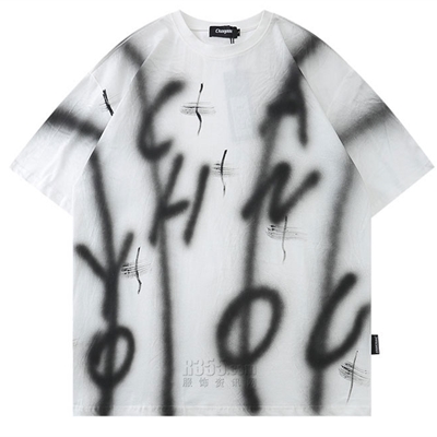 市场上装-T恤-微潮T恤