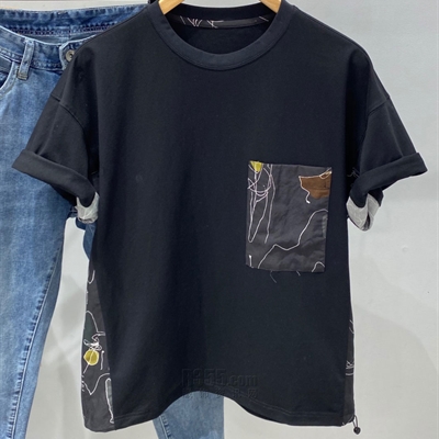 市场上装-T恤-休闲T恤【实拍】