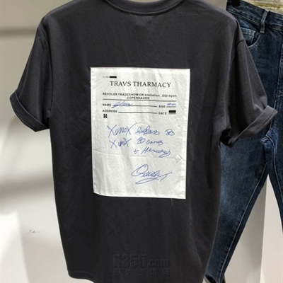 市场上装-T恤-休闲T恤【实拍】