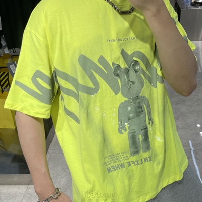 市场上装-T恤-微潮T恤