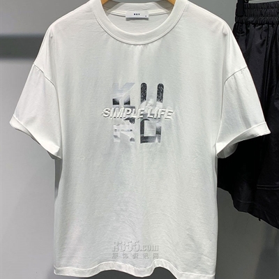 市场上装-T恤-微潮T恤【实拍】