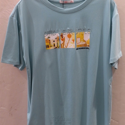 市场上装-T恤-微潮T恤【实拍】