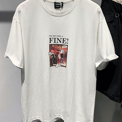 市场上装-T恤-微潮T恤【实拍】