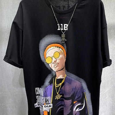 市场上装-T恤-微潮T恤【实拍】