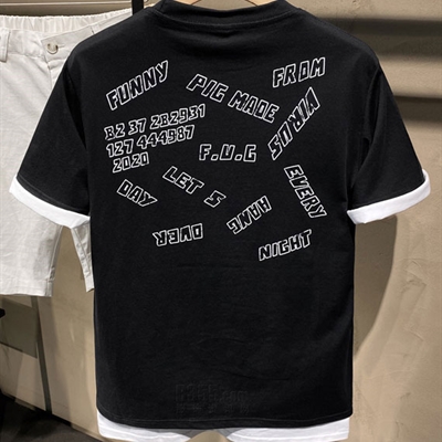 市场上装-T恤-休闲T恤【实拍】