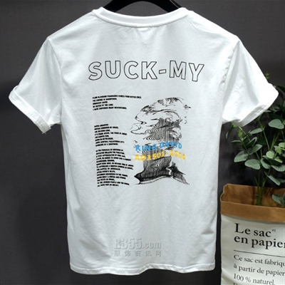 市场上装-T恤-休闲T恤【实拍】