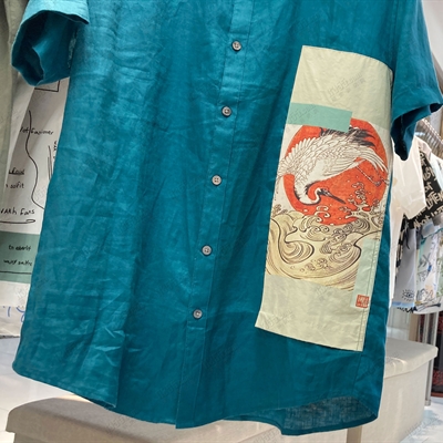 市场上装-衬衫-微潮衬衫【实拍】