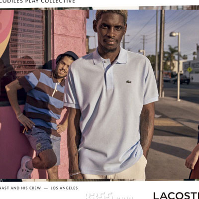 欧美《Lacoste》2021春夏商务休闲广告系列