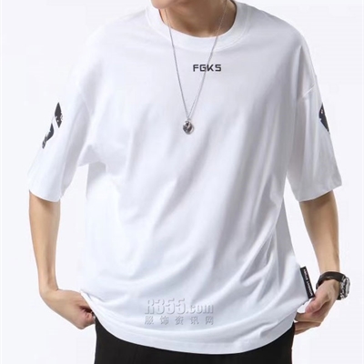 市场上装-T恤-微潮T恤