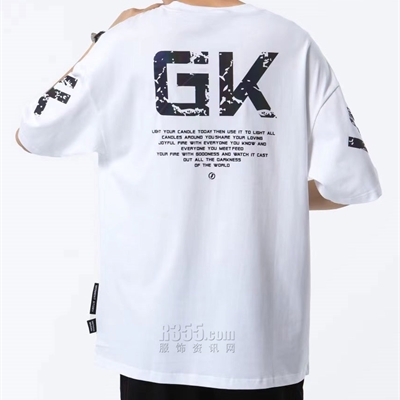 市场上装-T恤-微潮T恤