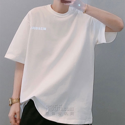 市场上装-T恤-微潮T恤
