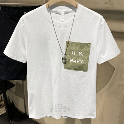 市场上装-T恤-休闲T恤【实拍】