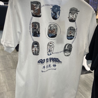 市场上装-T恤-休闲T恤【实拍】