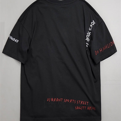 市场上装-T恤-微潮T恤