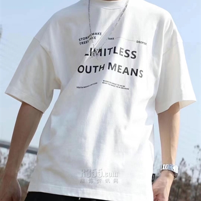 市场上装-T恤-微潮T恤