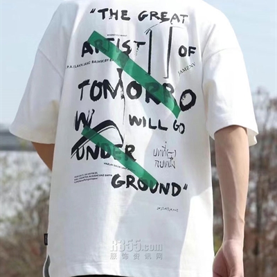 市场上装-T恤-微潮T恤