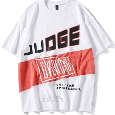 市场上装-T恤-微潮T恤