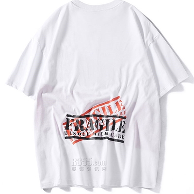 市场上装-T恤-微潮T恤