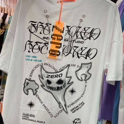 市场上装-T恤-微潮T恤【实拍】