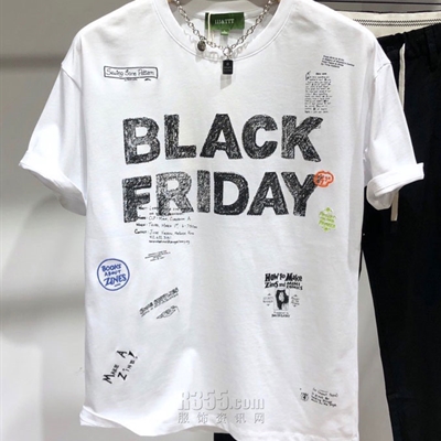 市场上装-T恤-休闲T恤【实拍】