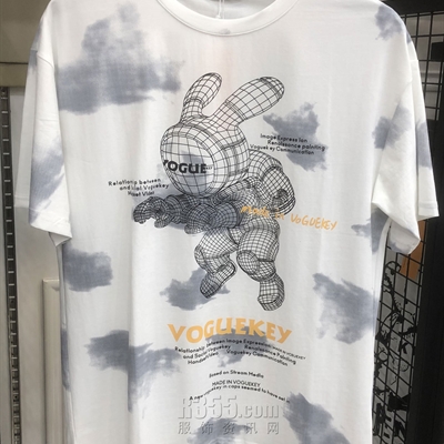 市场上装-T恤-休闲T恤【实拍】