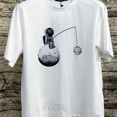 市场上装-T恤-休闲T恤【实拍】