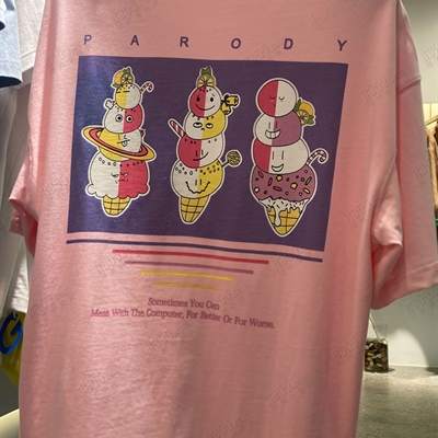 市场上装-T恤-微潮T恤【实拍】