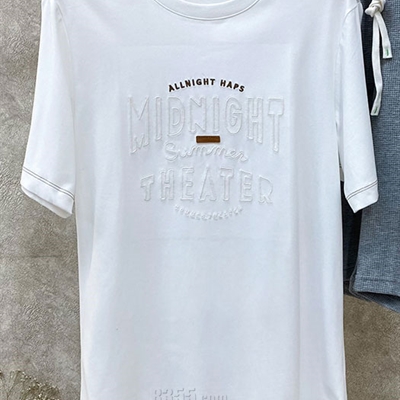 市场上装-T恤-休闲T恤【实拍】