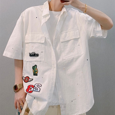 市场上装-衬衫-休闲衬衫