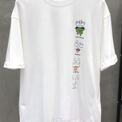 市场上装-T恤-休闲T恤【实拍】