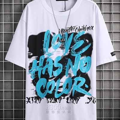 市场上装-T恤-微潮T恤