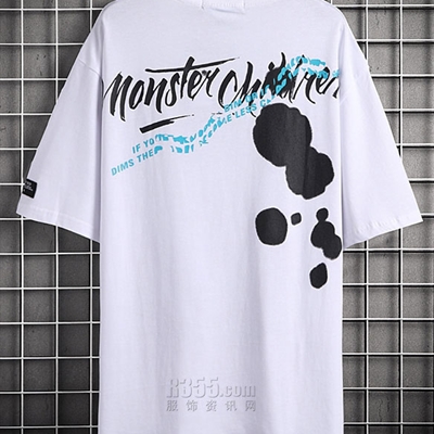 市场上装-T恤-微潮T恤