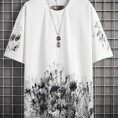 市场上装-T恤-微潮T恤