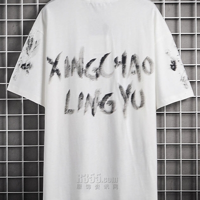 市场上装-T恤-微潮T恤