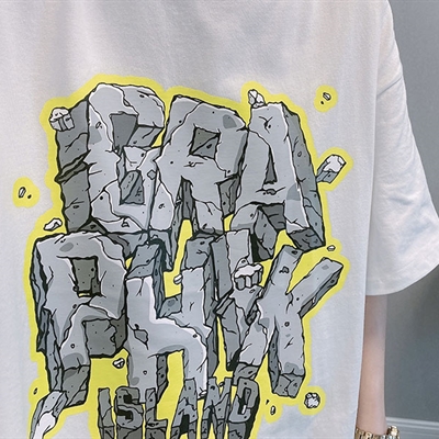 市场上装-T恤-微潮T恤