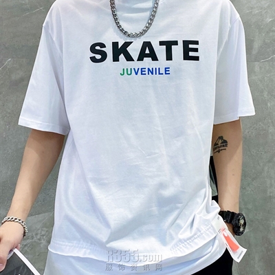 市场上装-T恤-微潮T恤